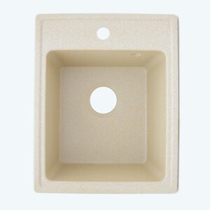 Гранітна кухонна мийка Platinum RUBY 4050 Пісок глянець (19 різних варіантів кольору)