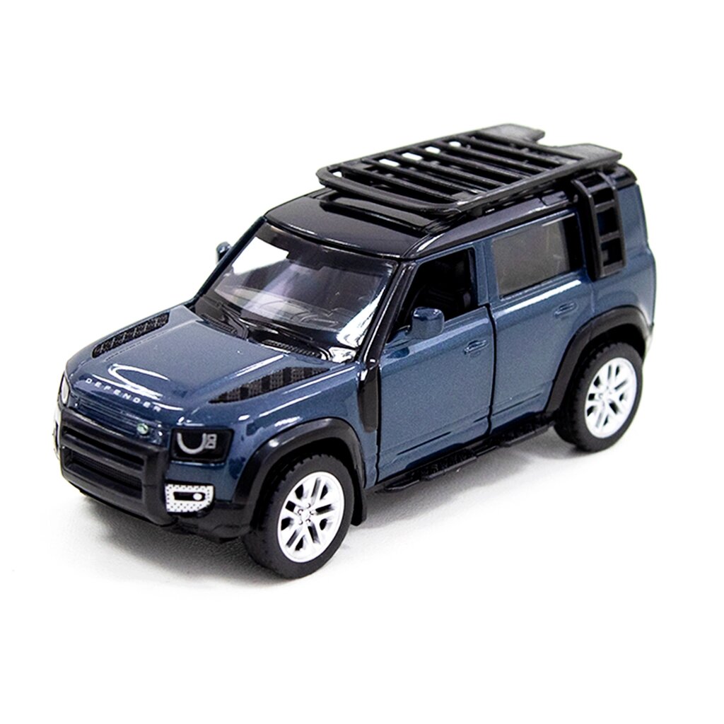 Автомобільний - Land Rover Defender 110 (синій) від компанії Pavlusha Toys - фото 1