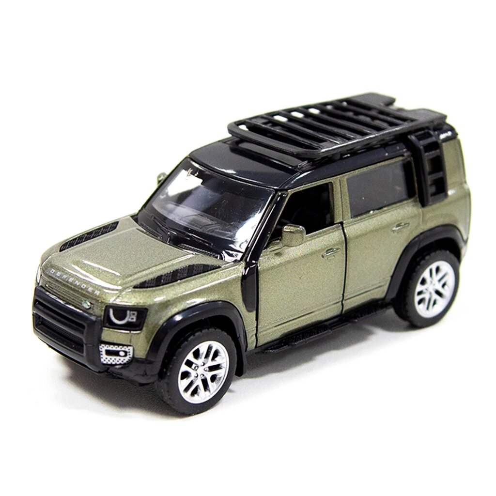 Автомобільний - Land Rover Defender 110 (зелений) від компанії Pavlusha Toys - фото 1