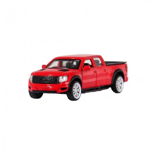 Автомодель - FORD F-150 SVT Raptor (червоний) від компанії Pavlusha Toys - фото 1