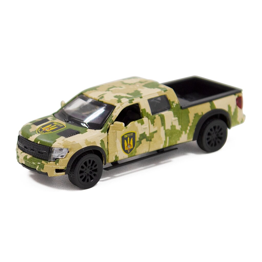 Автомодель - FORD F-150 SVT RAPTOR МІЛІТАРІ від компанії Pavlusha Toys - фото 1