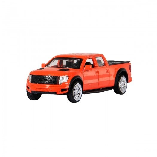 Автомодель - FORD F-150 SVT Raptor (помаранчевий) від компанії Pavlusha Toys - фото 1