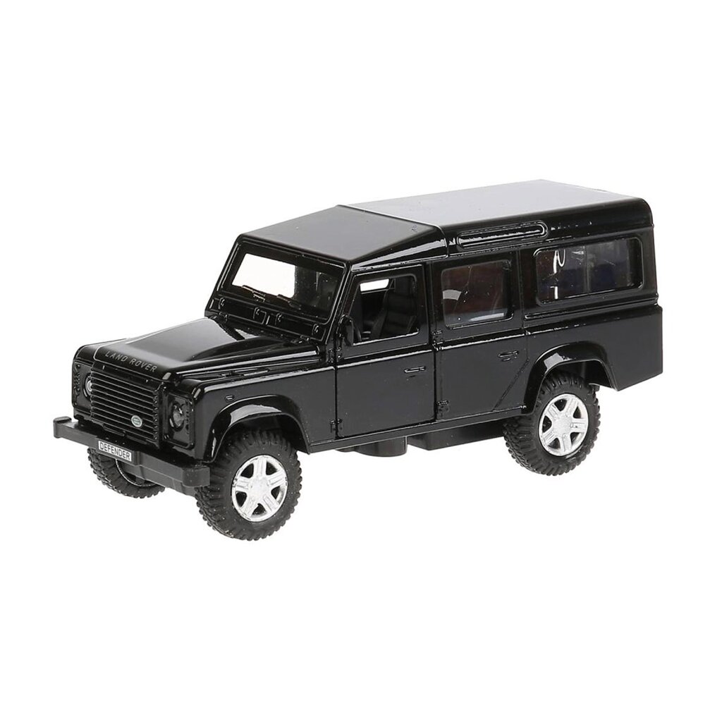 Автомодель - LAND ROVER DEFENDER (черный, 1:32) від компанії Pavlusha Toys - фото 1