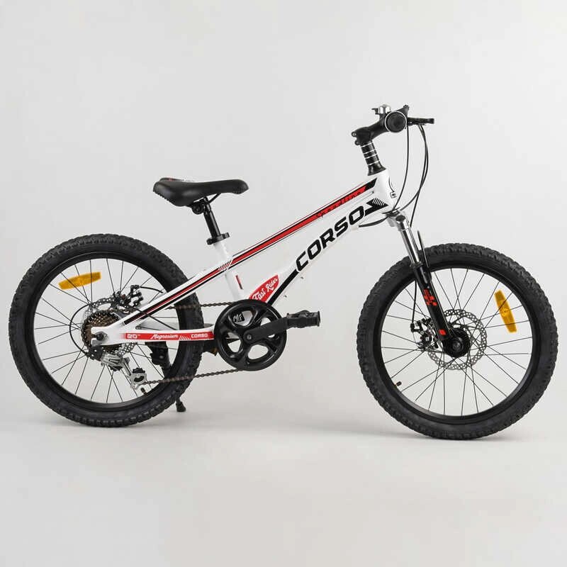 Дитячий спортивний велосипед 20'' CORSO "Speedline" магнієва рама, Shimano Revoshift 7 швидкостей, зібраний на 75%. /1/ від компанії Pavlusha Toys - фото 1