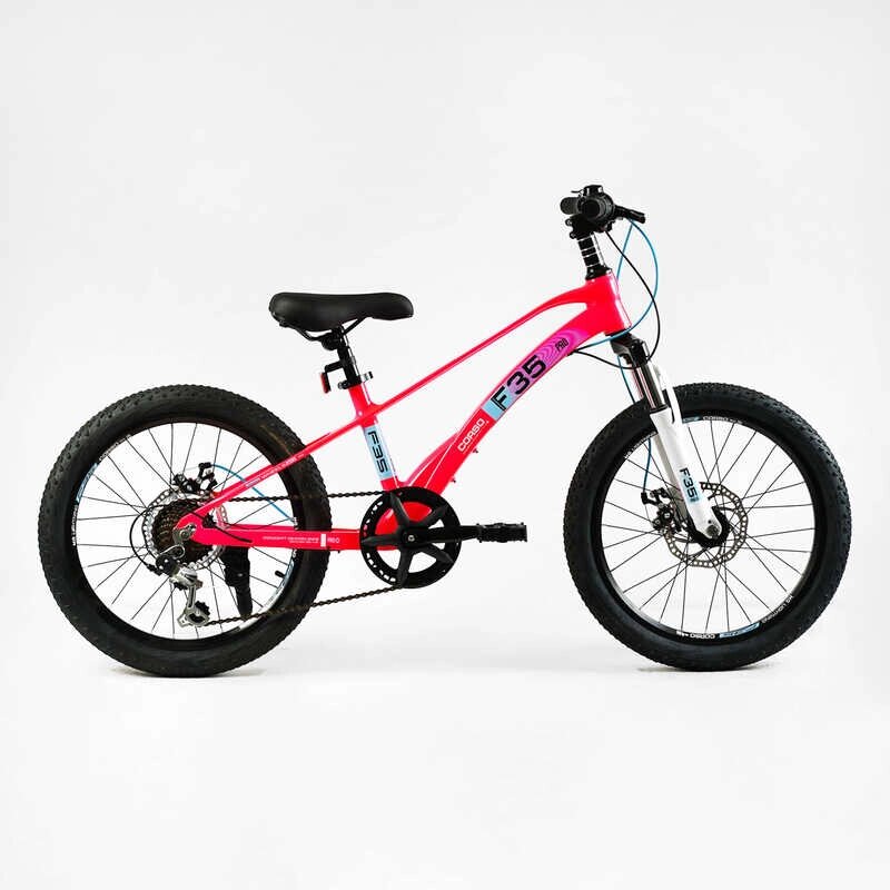 Дитячий спортивний велосипед 20" дюймів Corso «F35» магнієва рама, Shimano Revoshift 7 швидкостей, зібраний на 75% /1/ від компанії Pavlusha Toys - фото 1