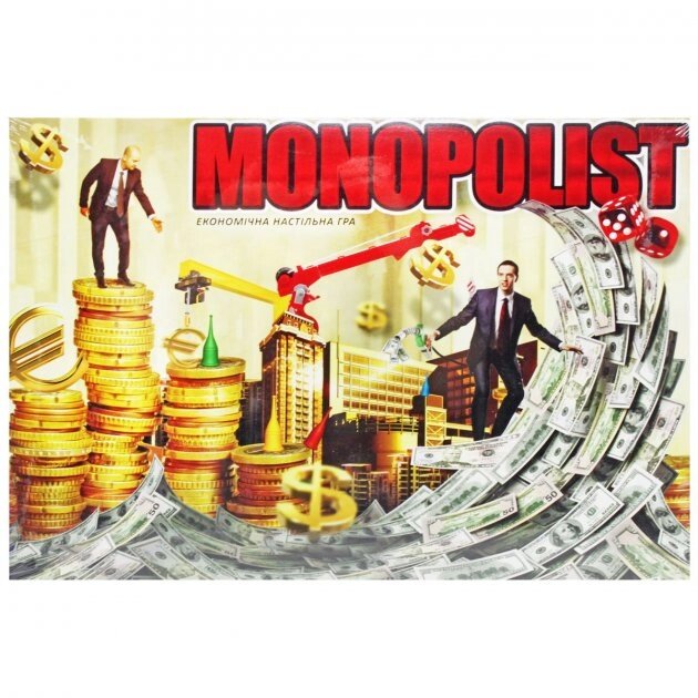 Економічна настільна гра "Monopolist" укр (20) Danko Toys від компанії Pavlusha Toys - фото 1