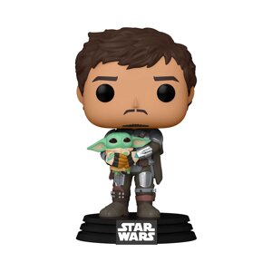 Ігрова фігурка FUNKO POP! серії "star wars: mandalorian"мандалорець з ґроґу