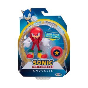 Ігрова фігурка з артикуляцією SONIC THE hedgehog - модерн наклз (10 cm, з аксес.)