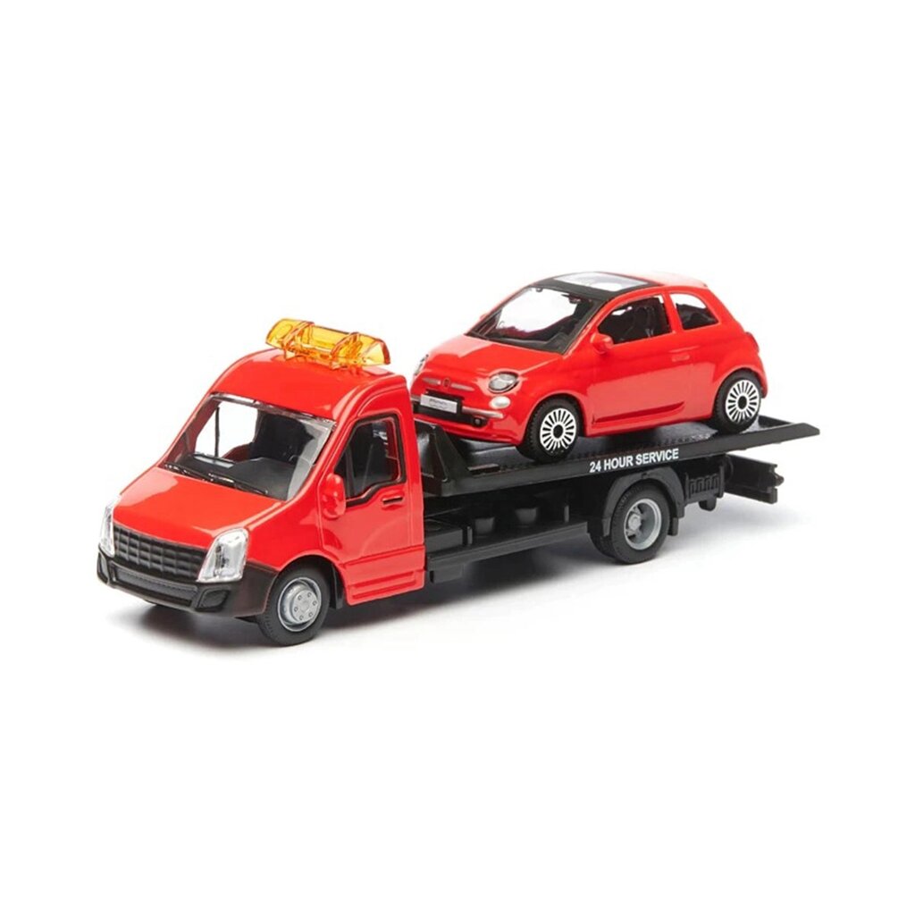 Ігровий набір - автомобільний перевізник з Fiat Automobile Model від компанії Pavlusha Toys - фото 1