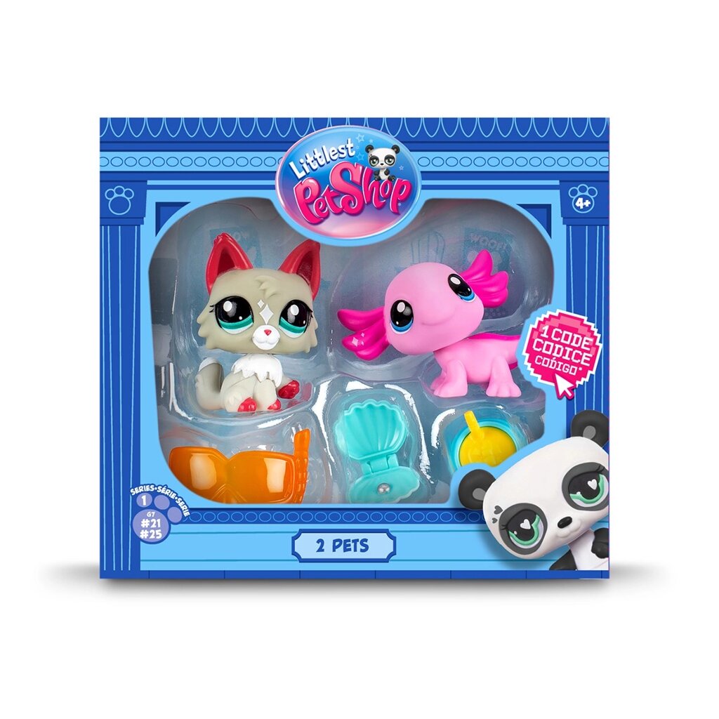 Ігровий набір LITTLEST PET SHOP – ДИВОВИЖНІ ДІВИ (2 фігурки, аксес.) від компанії Pavlusha Toys - фото 1