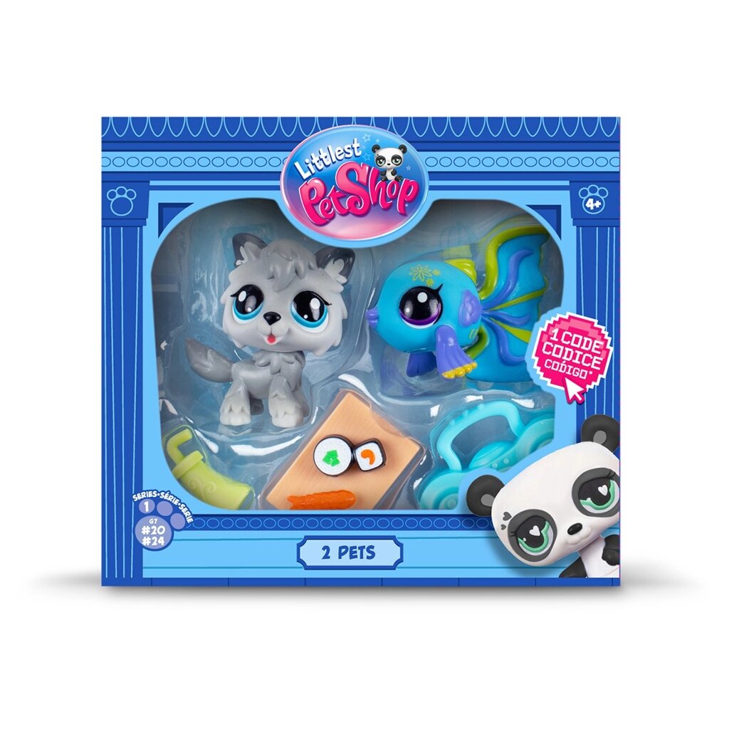 Ігровий набір LITTLEST PET SHOP – РОК-Н-РОЛЬНІ СУШІ (2 фігурки, аксес.) від компанії Pavlusha Toys - фото 1