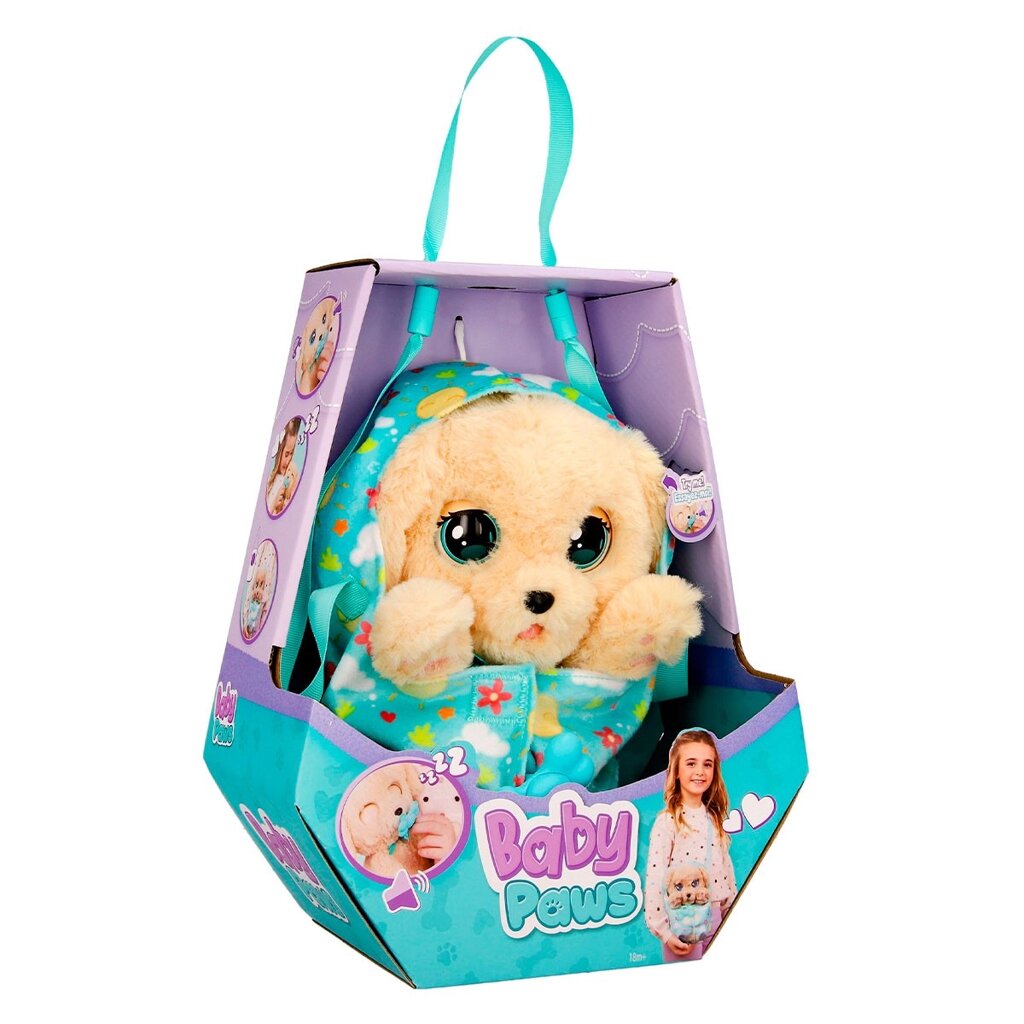 Інтерактивна іграшка BABY PAWS W2 – ЦУЦЕНЯ ЛАБРАДОРА (з аксес.) від компанії Pavlusha Toys - фото 1