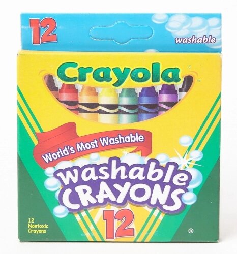 Карш віск. змиваючий. 12 цв."Crayola" (4*120) від компанії Pavlusha Toys - фото 1