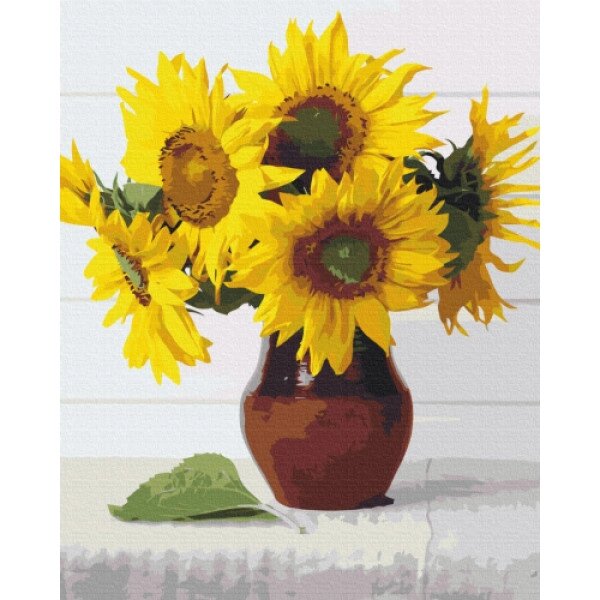 Картина за номерами: Сонце-квіти 40*50 від компанії Pavlusha Toys - фото 1