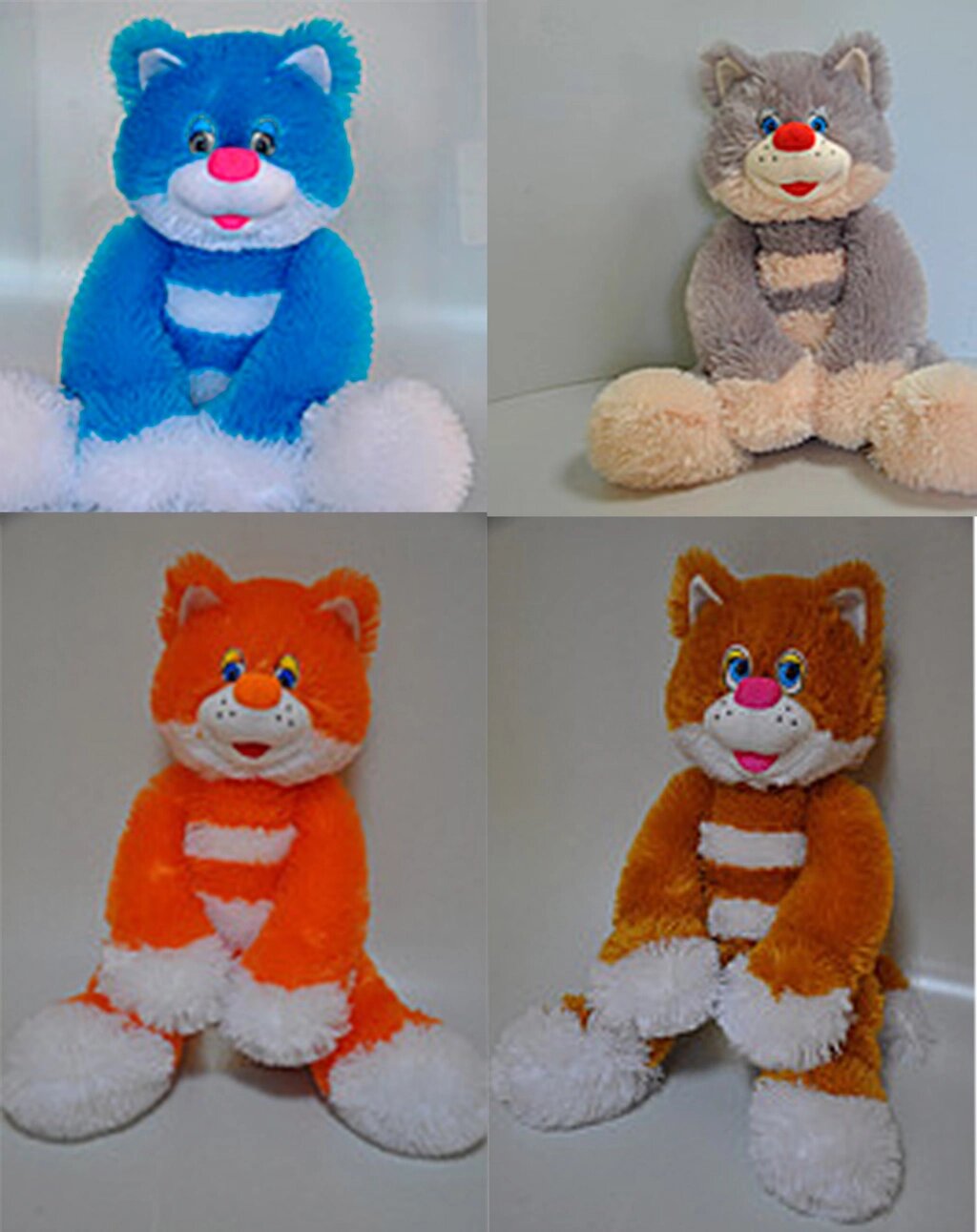 Кіт Васько 59*34см, 4 кольори від компанії Pavlusha Toys - фото 1