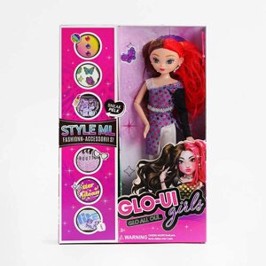 Лялька-модниця “Glo-ui girls” аксесуари, зріст 29 см, в кор. 20* 4.5*30 см /96-2/