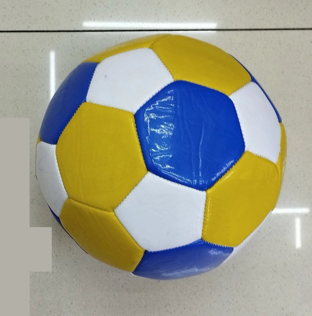 М'яч футбольний №3, PVC, 230 грам, 1 колір, сітка+голка /100/ від компанії Pavlusha Toys - фото 1