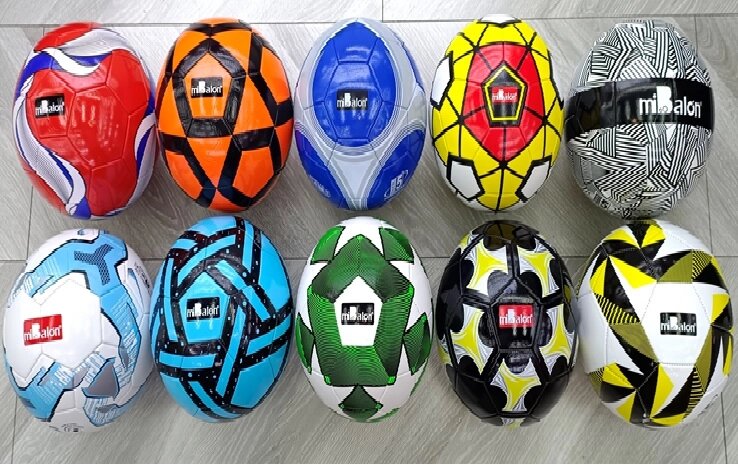 М'яч футбольний №5 PVC, 270 грам, MIX 10 кольорів /100/ від компанії Pavlusha Toys - фото 1