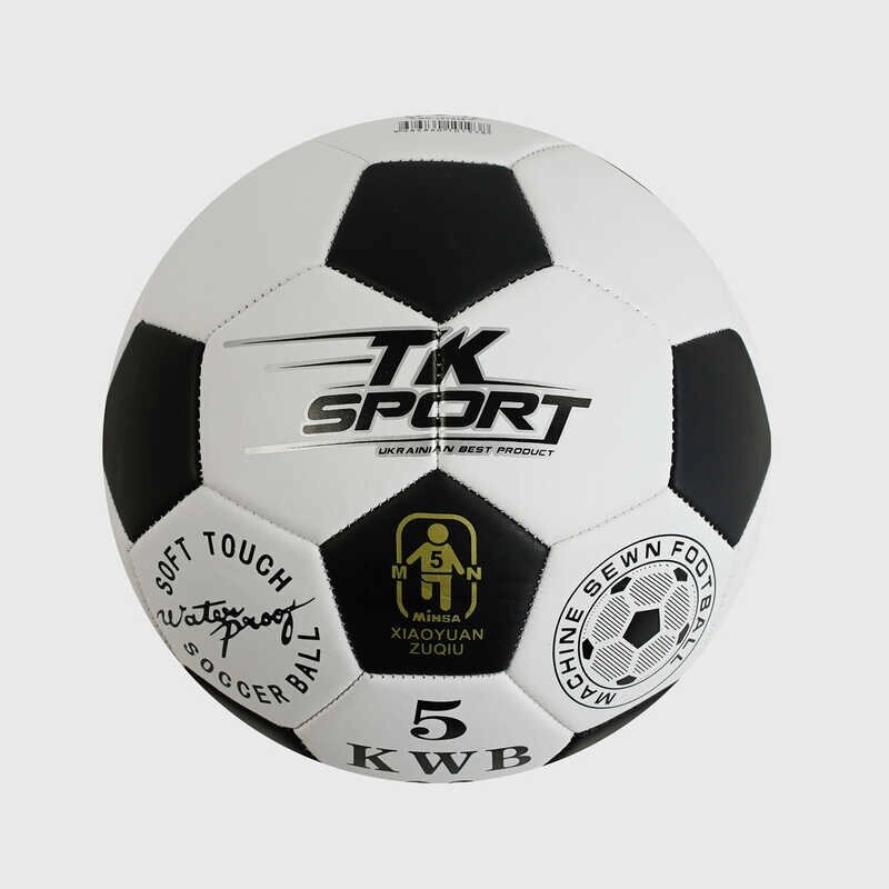 М`яч футбольний "TK Sport" 1 вид, вага 330 грамів, матеріал ТРЕ, розмір №5 /60/ від компанії Pavlusha Toys - фото 1