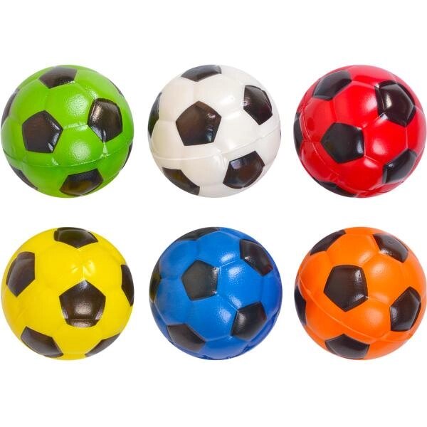 М'яч поролоновий 14-36 "Кольоровий" 6см, 12 шт у п-е// від компанії Pavlusha Toys - фото 1
