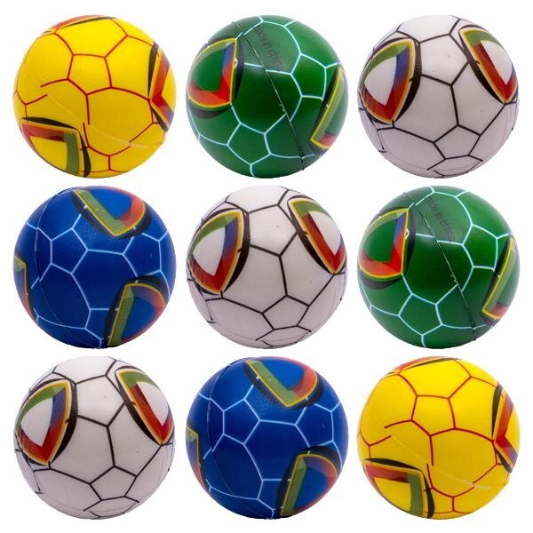 М'яч поролоновий 14-41"Візерунок" 6 см, 12 шт в п-е /720-12/ від компанії Pavlusha Toys - фото 1