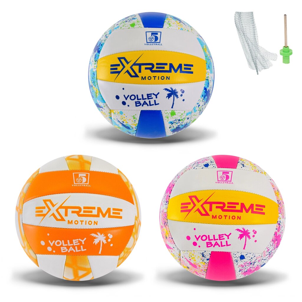 М'яч волейбол №5, PVC 280 гр, 3 кольори /60/ від компанії Pavlusha Toys - фото 1