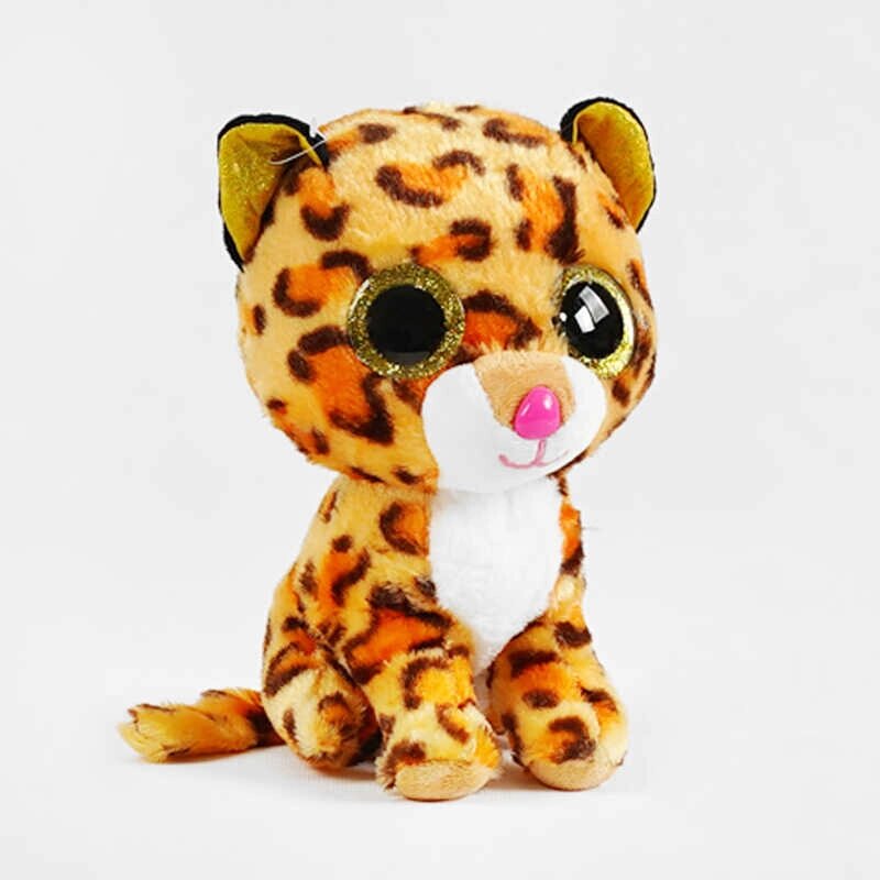 М`яка іграшка "Леопард", окастик, висота 22 см /300/ від компанії Pavlusha Toys - фото 1