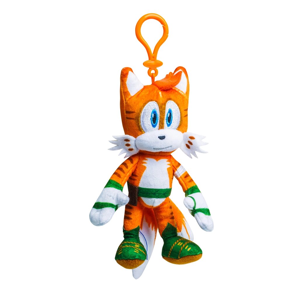 М'яка іграшка на кліпсі SONIC PRIME – ТЕЙЛЗ (15 cm) від компанії Pavlusha Toys - фото 1