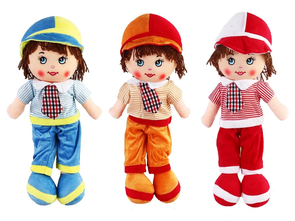М`яка лялька 3 види, висота 44 см, МІКС ВИДІВ /120/ від компанії Pavlusha Toys - фото 1