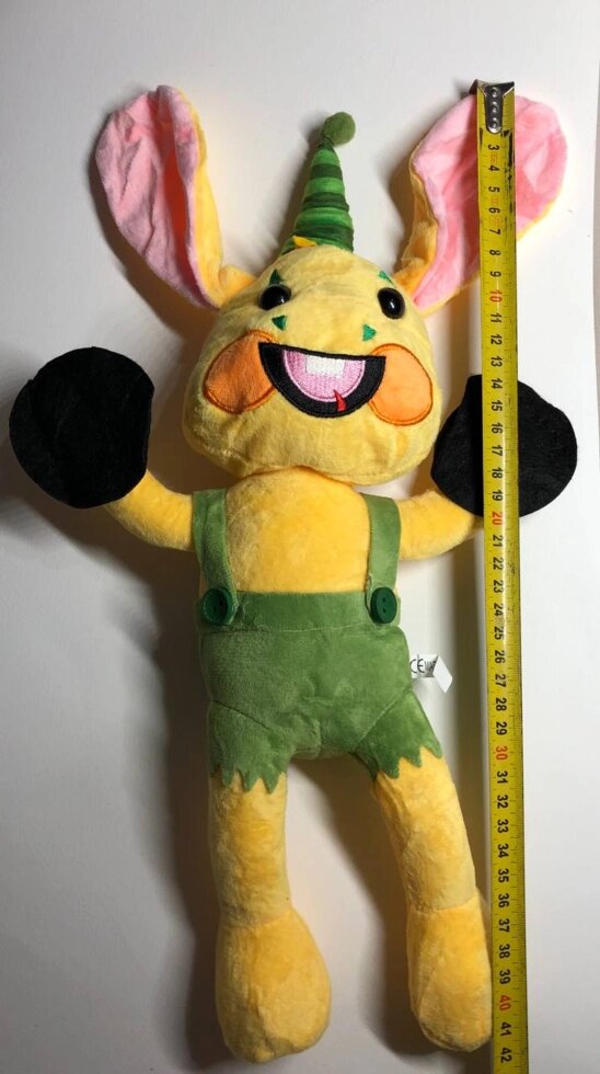 М'який іграшковий кролик Бонзо (Хаггі Ваггі) 40 см // від компанії Pavlusha Toys - фото 1