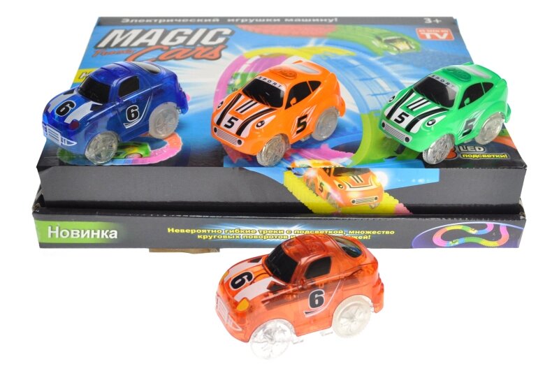 Машина для "Magic Track" /24/288/%12шт у кор. 33,3*27*6см від компанії Pavlusha Toys - фото 1