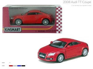 Модель легкова AUDI TT COUPE (2008) 5" KT5335W метал. інерц. відкр. дв. 4кол. кор. 96/