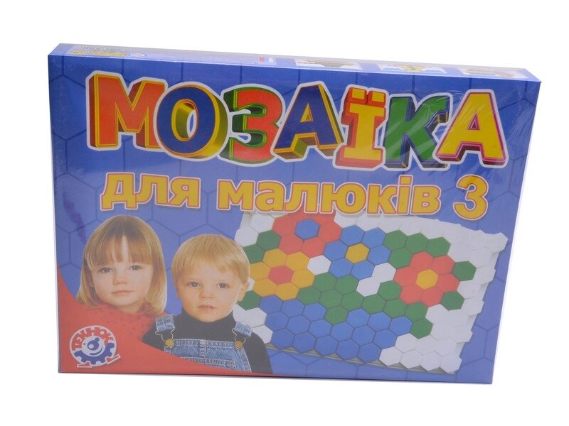 Мозаїка для малюків 3, ТехноК 34*25*4см /10/ від компанії Pavlusha Toys - фото 1