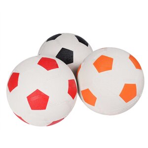 М'яч футбольний BT-FB-0357 гумовий асфальт 340г 3кол. 50/