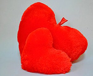 М'яка іграшка "Серце Червоне" 45*45см