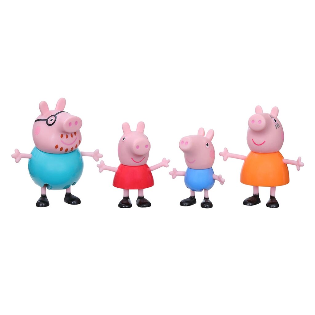 Набір фігурок Peppa - ДРУЖНЯ РОДИНА ПЕППИ від компанії Pavlusha Toys - фото 1