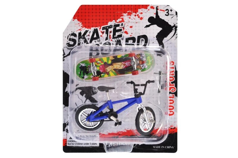 Набір Fingerboard Skate+BMX на блістері 19*15*4см /324/ від компанії Pavlusha Toys - фото 1