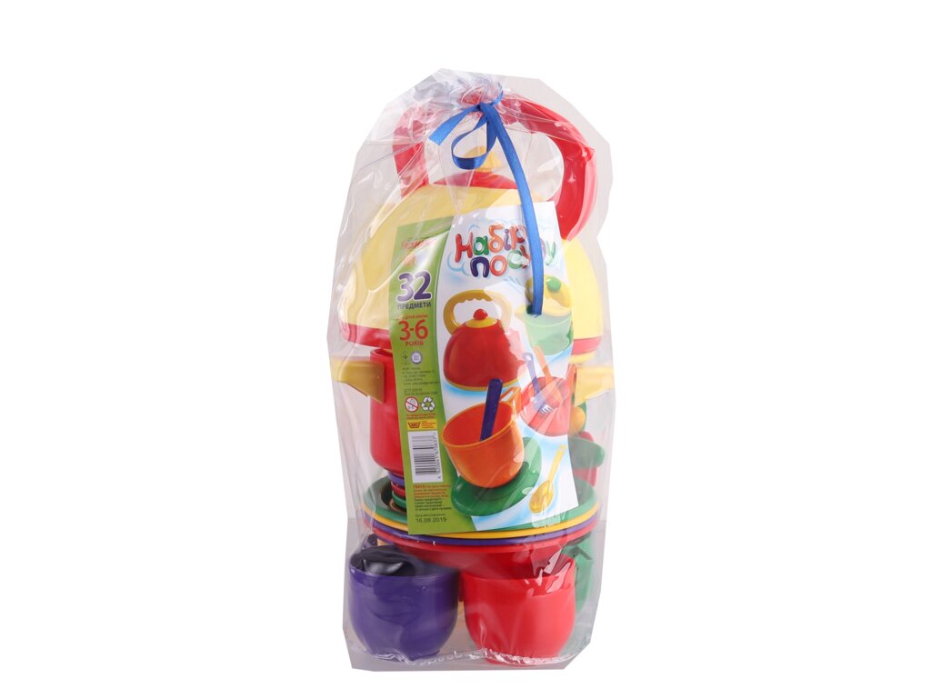 Набір посуду (32 пр.) Юніка  /30/ від компанії Pavlusha Toys - фото 1