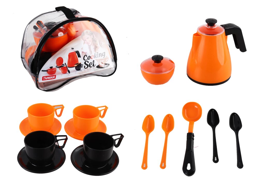 Набір посуду Cooking Set (15 pcs.) Юніка // від компанії Pavlusha Toys - фото 1