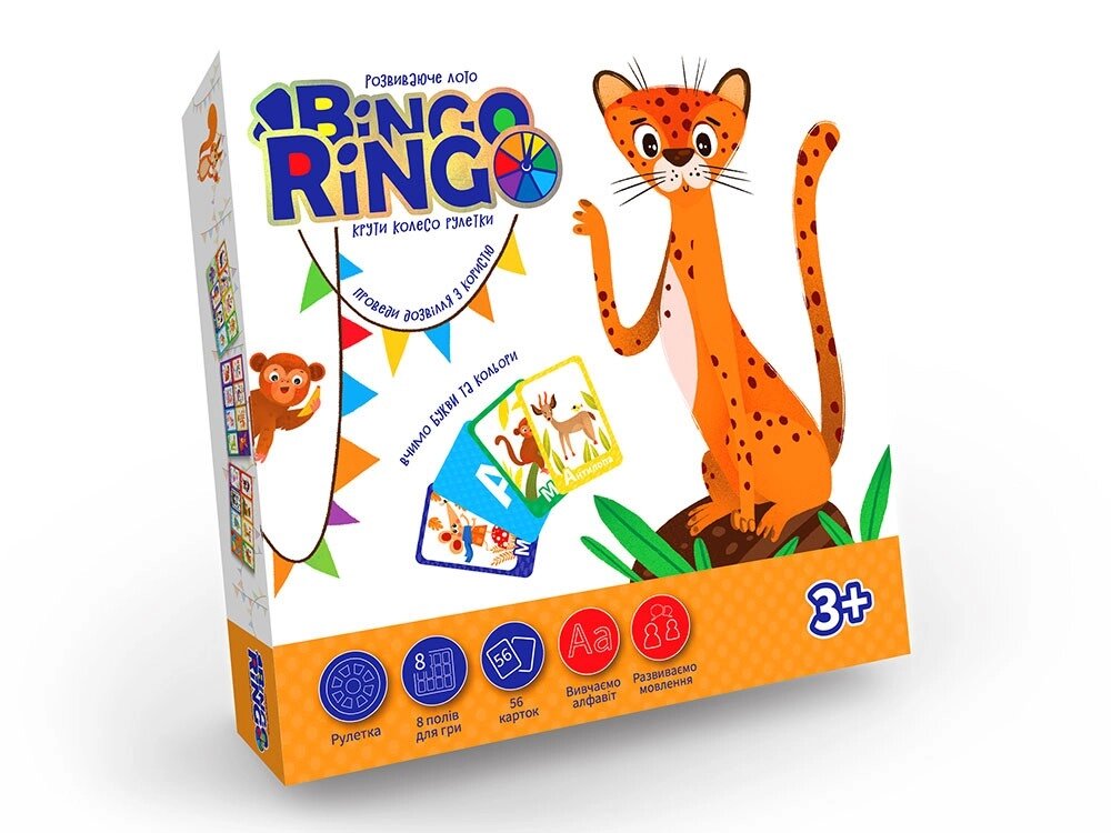 Настільна гра "Bingo Ringo" укр (10) Danko Toys від компанії Pavlusha Toys - фото 1