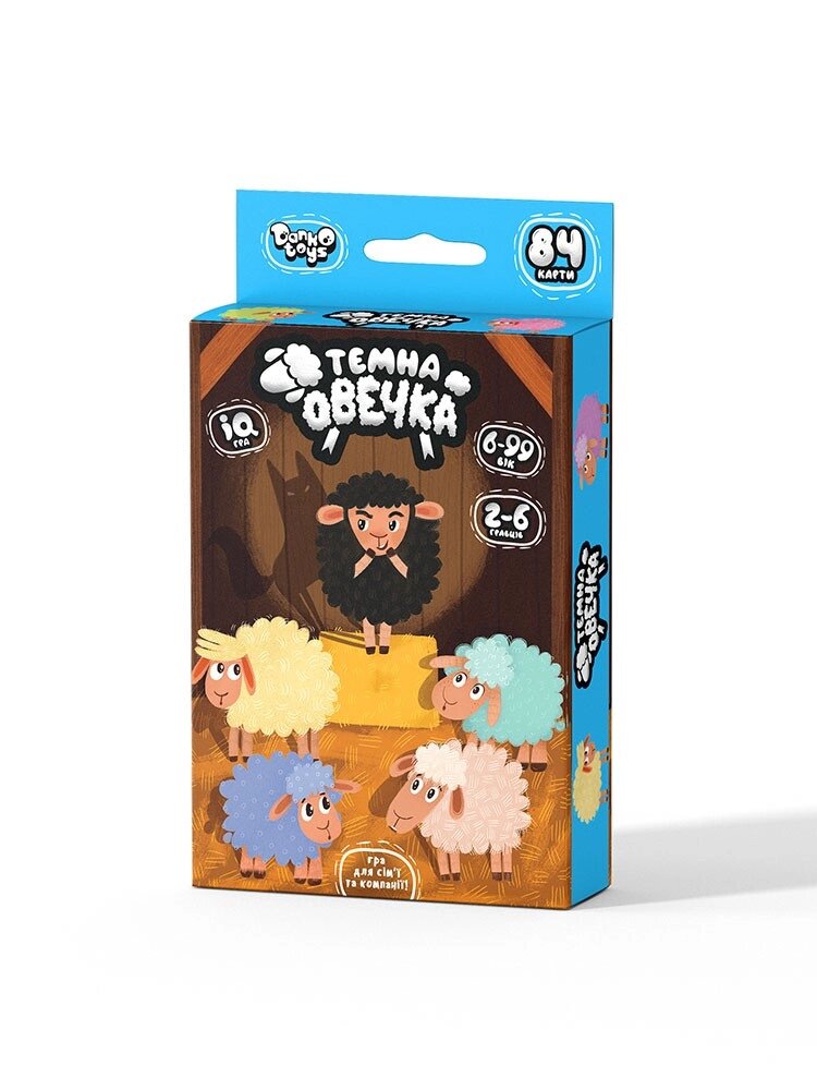 Настільна гра "Темна овечка" укр.(32) Danko Toys від компанії Pavlusha Toys - фото 1