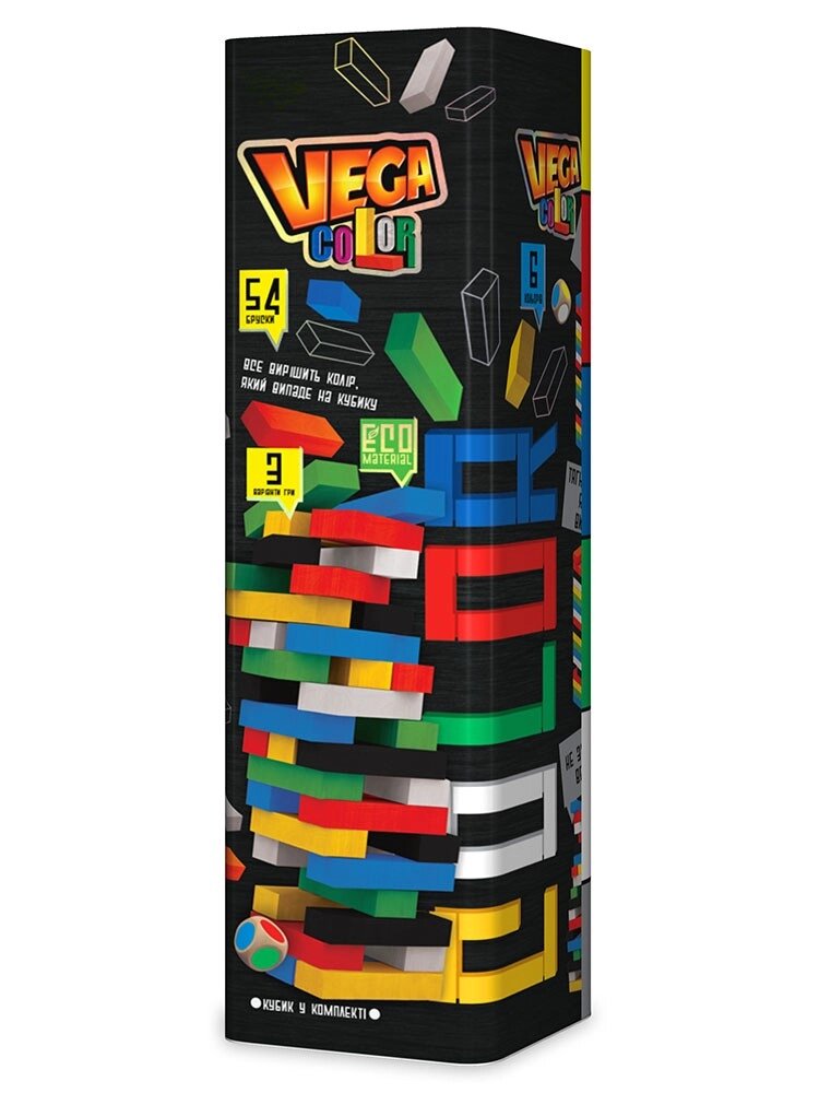 Настільна гра "VEGA COLOR" укр.(6) Danko Toys від компанії Pavlusha Toys - фото 1