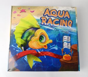 Настільна гра 30416 (укр) Aqua racing", в кор-ці 33-32-4,5см /2/ Стратег