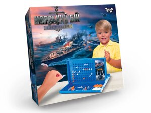 Настільна розважальна гра "Морський бій" укр (10) Danko Toys