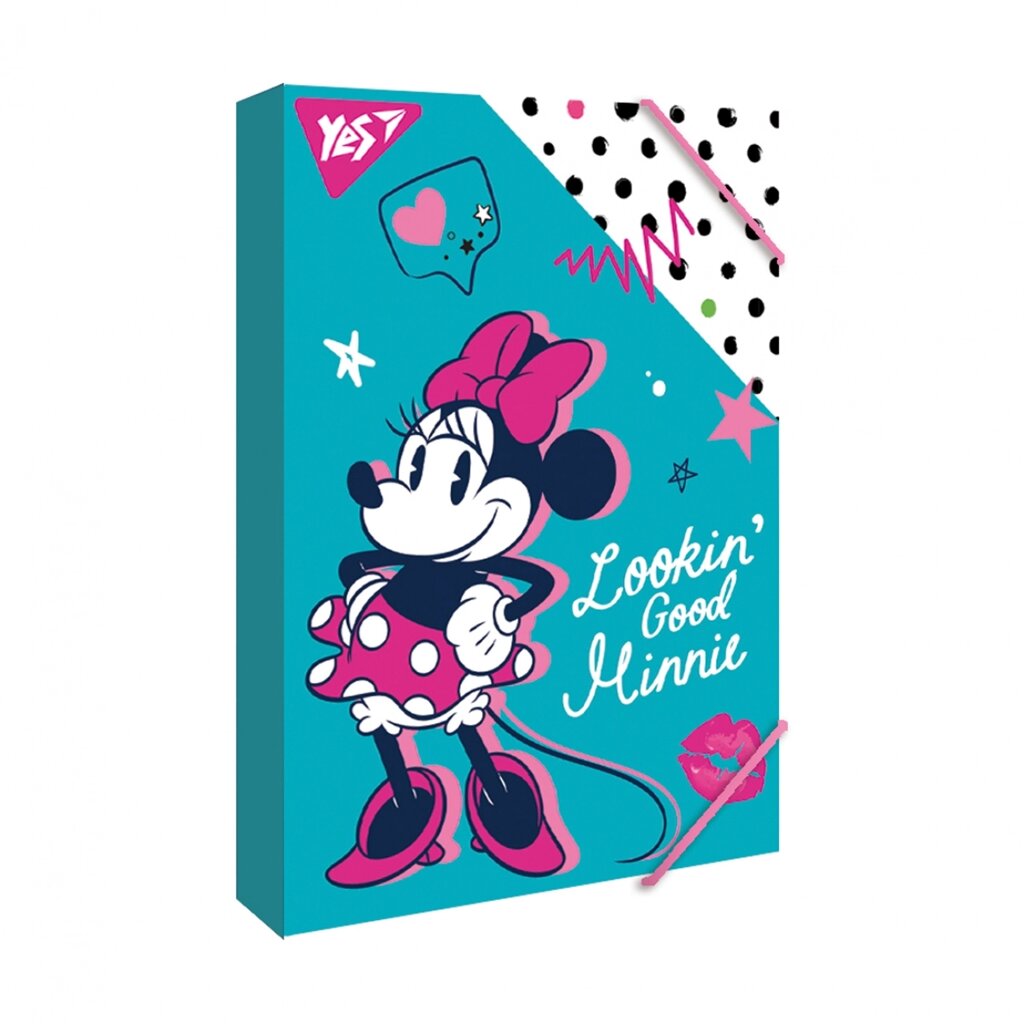 Папка для зошитів YES картонна В5 "Minnie Mouse" від компанії Pavlusha Toys - фото 1