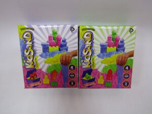 Набір творчості "Кінетичний пісок "KidSand" коробка 400 г укр (12) Danko Toys