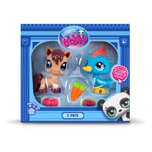 Ігровий набір LITTLEST PET SHOP – ФЕРМЕРСЬКА ФІЄСТА (2 фігурки, аксес.)