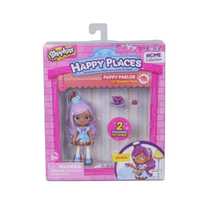 Лялька HAPPY PLACES S1 - КРІСТІ (2 ексклюзивних петкінси, підставка)