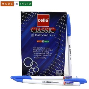 Ручка Cello Original "Classic" синя 0,7 мм 50/Box 50 шт. в уп. //