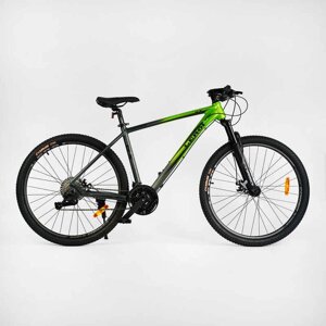Велосипед Спортивний Corso "Leroi" 27.5" рама алюмінієва 19``, обладнання L-TWOO 27 швидкостей, вилка MOMA, зібраний на
